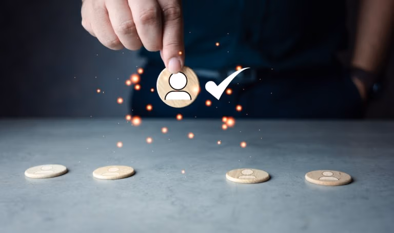 Cropped of hand select the best person in the team. How to Build a Better Project Management Team